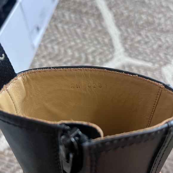Celine Margaret Lug Sole Medium Zip Boot 15 Sz 38 - Picture 7 of 12